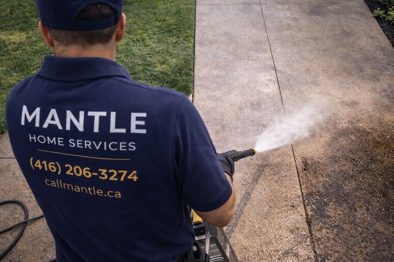 Pressure washing