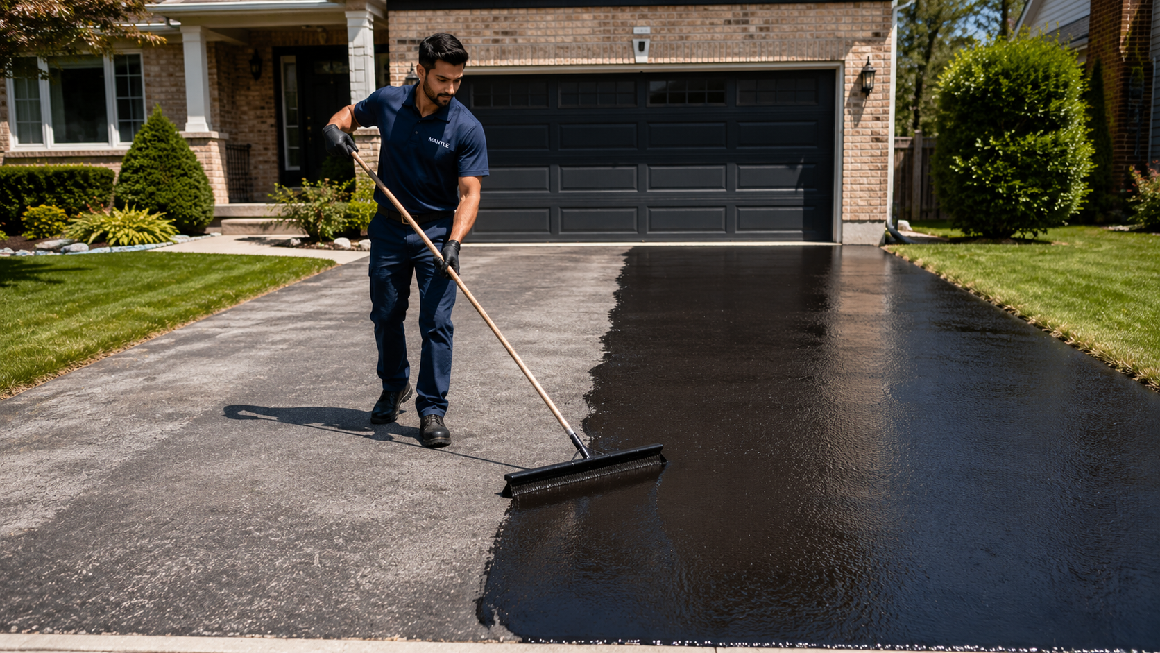 Best time to seal driveway Toronto